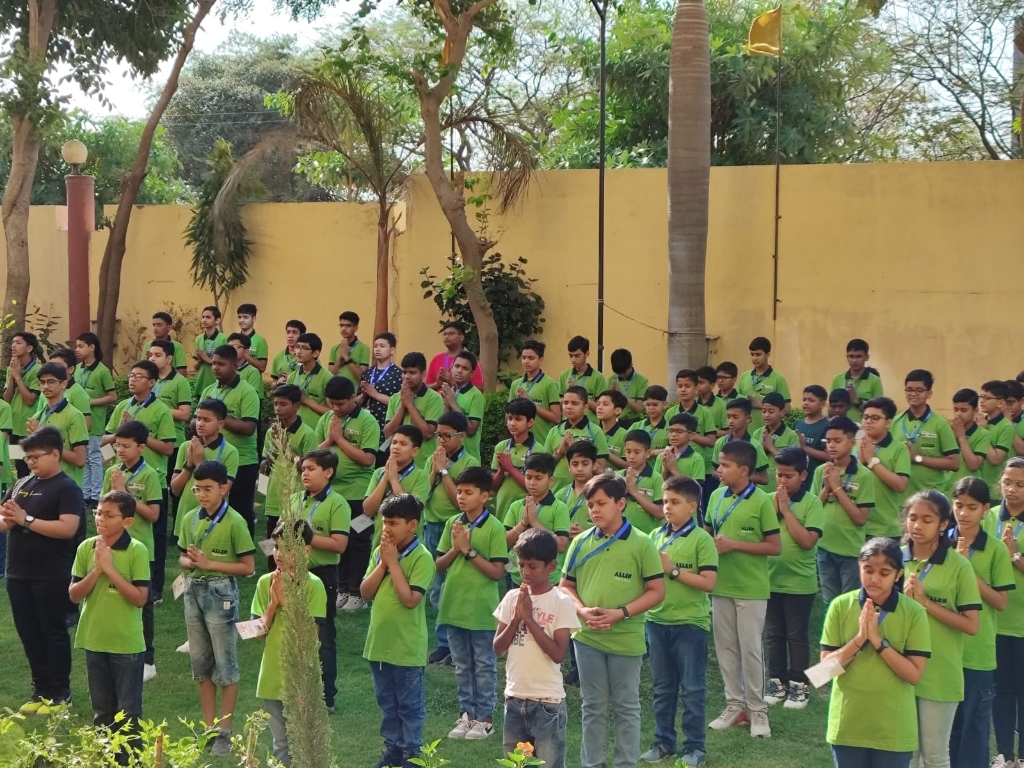 ALLEN Kota Morning Assembly & Prayer