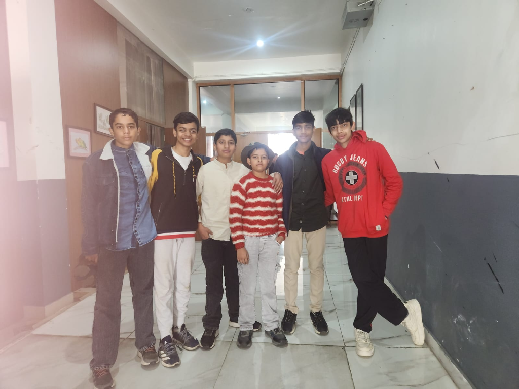 School Corridor Walk & Companionship